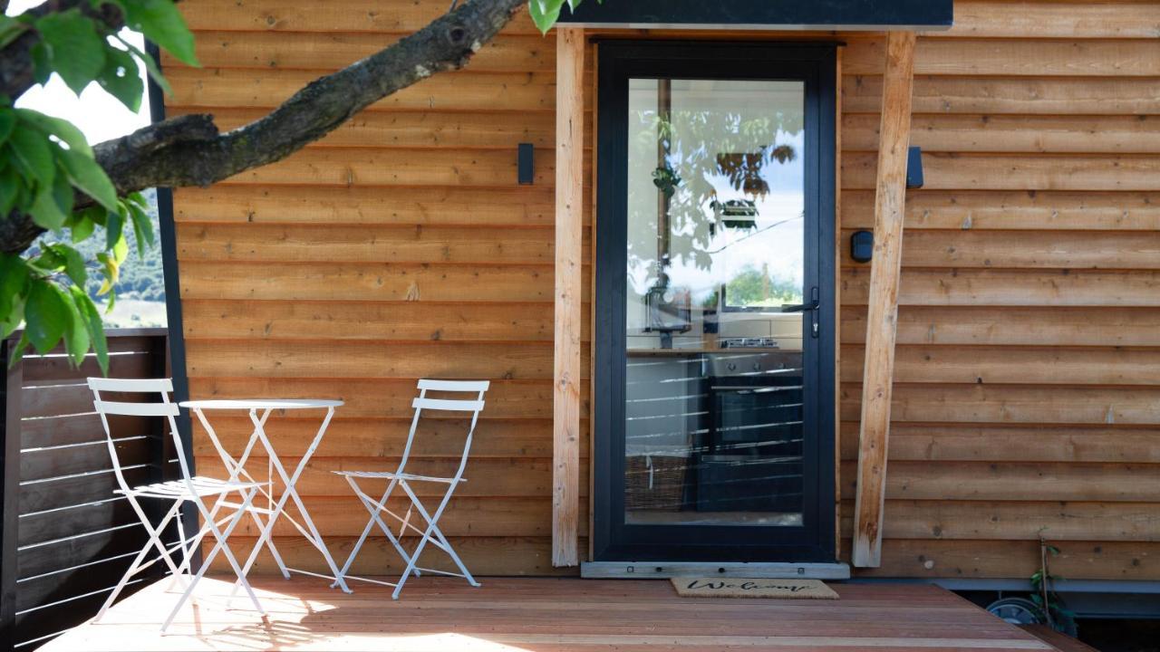 Tiny House With Mountain Views, Indoor And Outdoor Fire, Private Courtyard Garden Lejlighed Wanaka Eksteriør billede